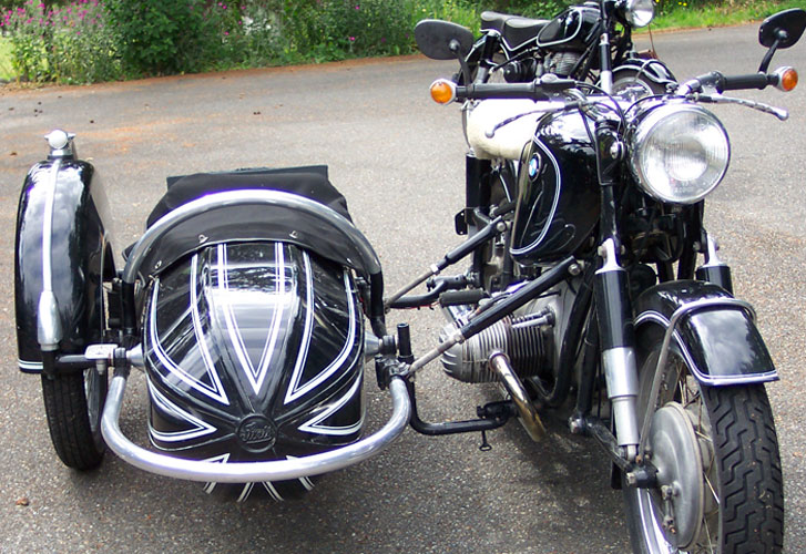 BMW邊車實機安裝圖