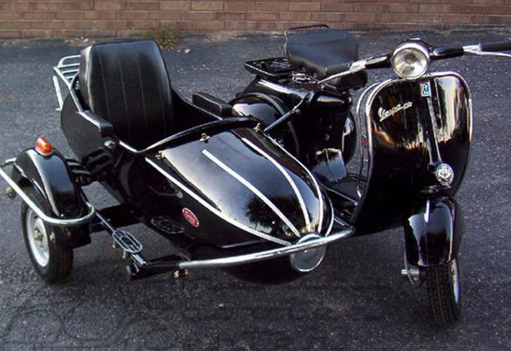 VESPA邊車實機安裝圖